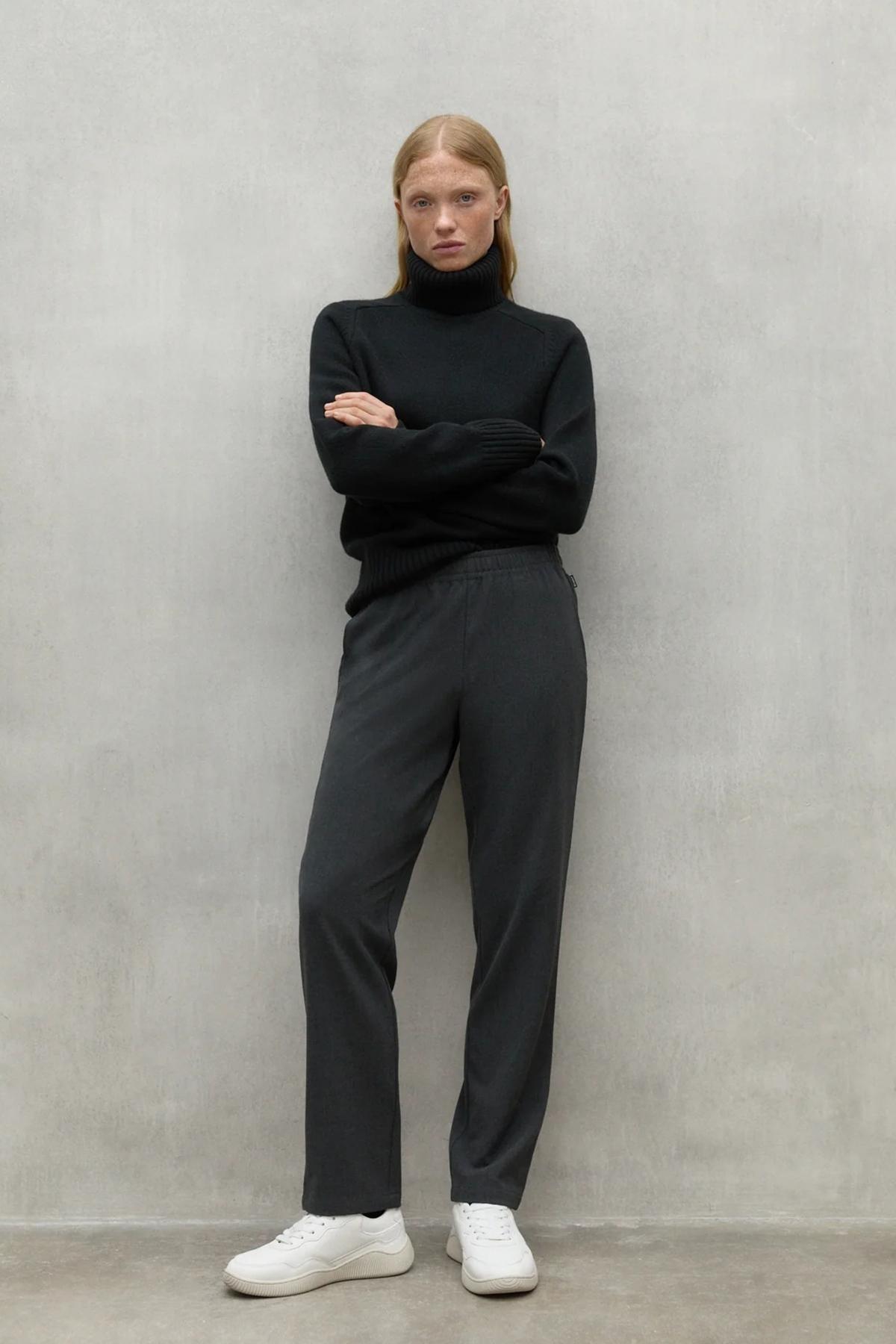 ECOALF GAYA TROUSERS en color GRIS  (4)