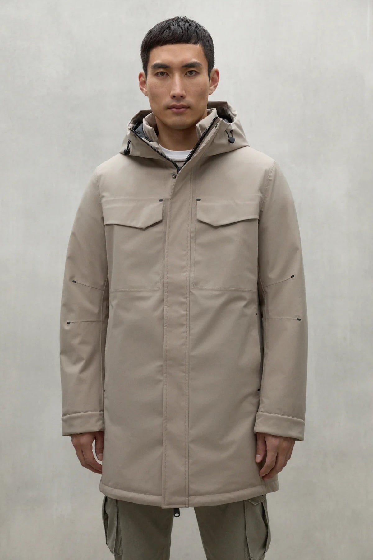 ECOALF RAINER en color MARRON CLARO  (1)