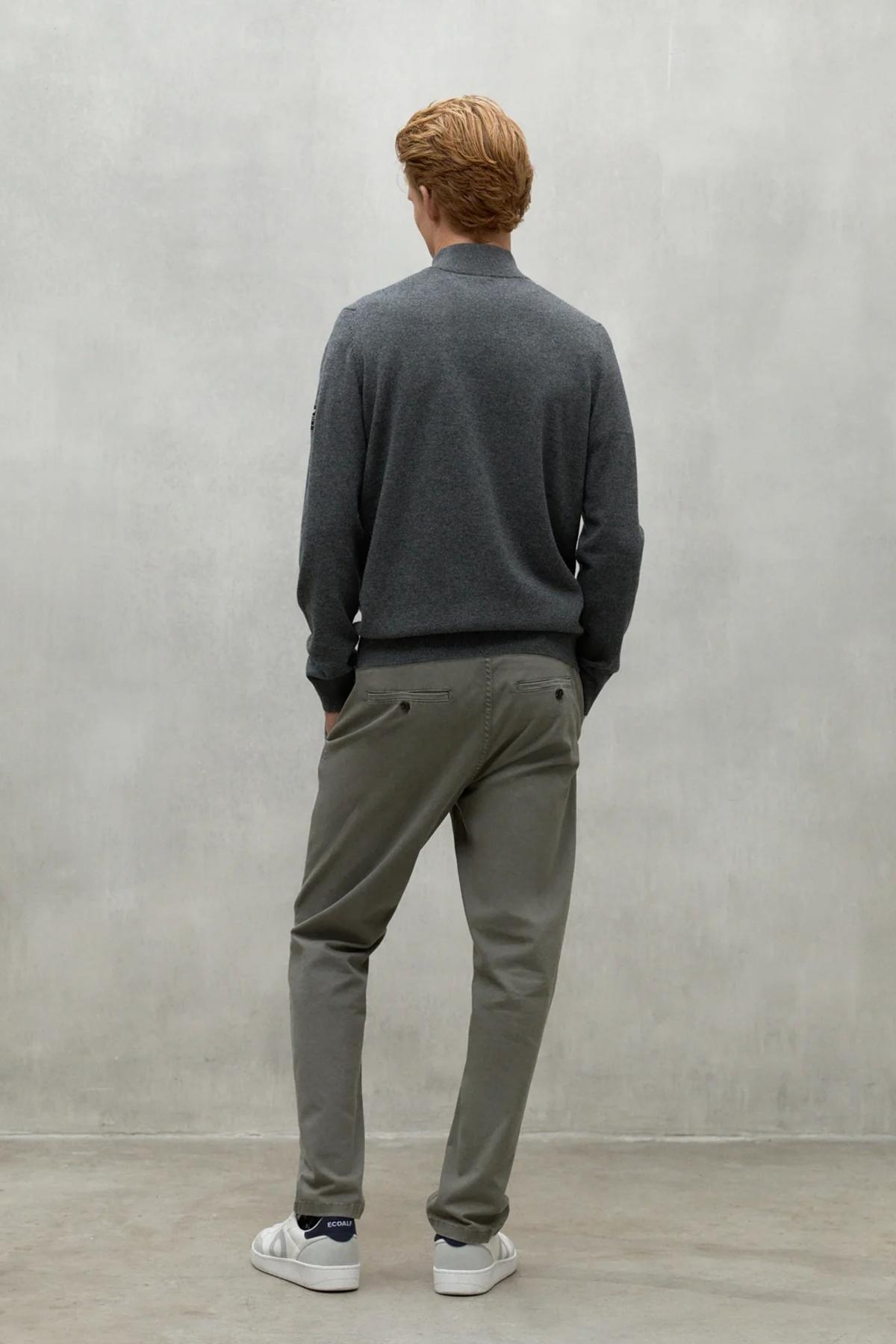 ECOALF LARCH SWEATER en color GRIS  (2)