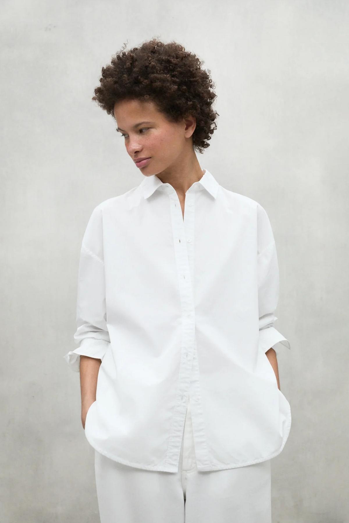 ECOALF DARIAALF LINEN SHIRT en color BLANCO  (1)
