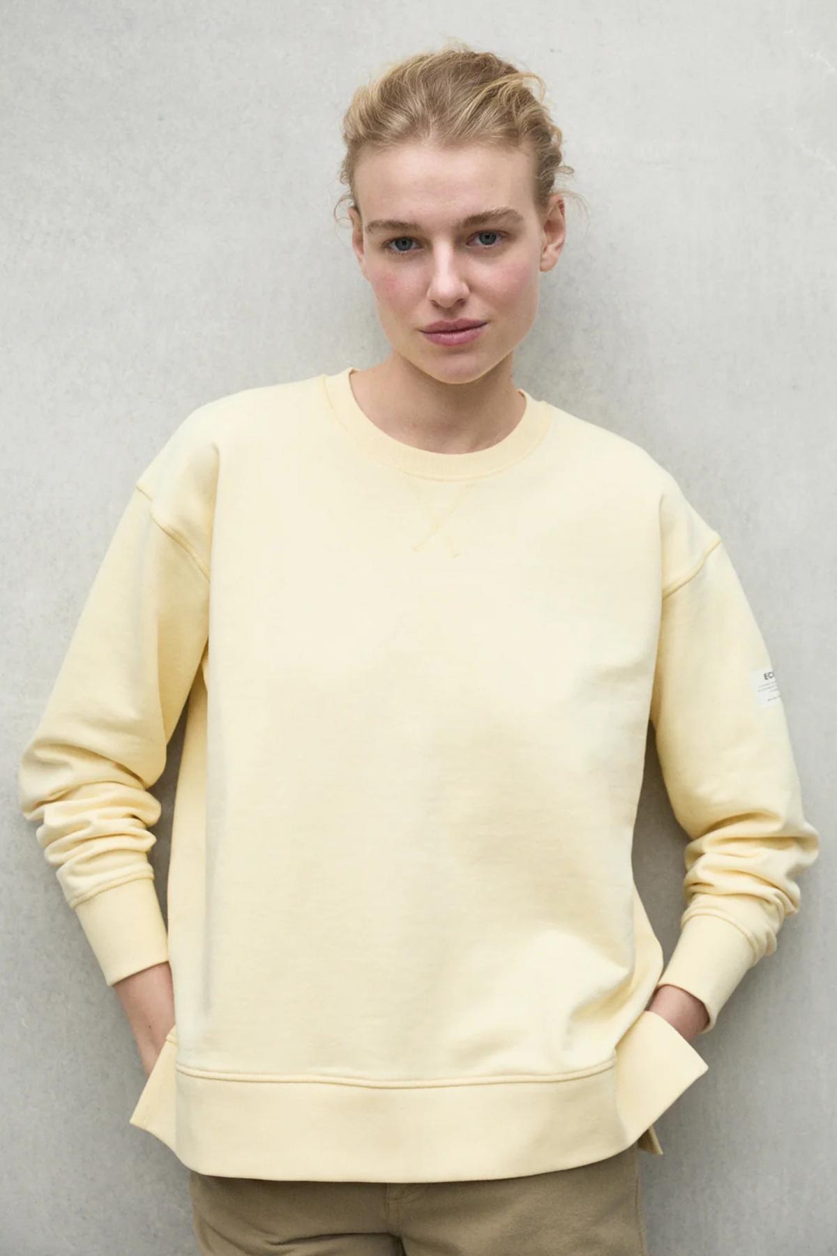 ECOALF STORMALF SWEATSHIRT en color AMARILLO  (1)