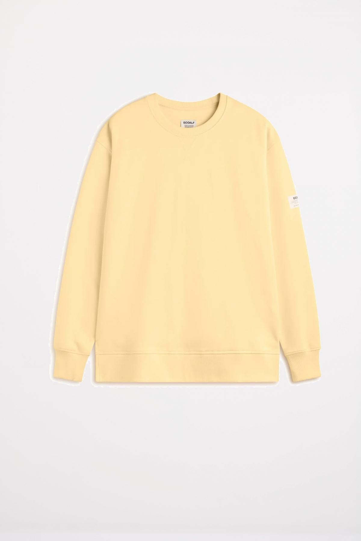 ECOALF STORMALF SWEATSHIRT en color AMARILLO  (2)