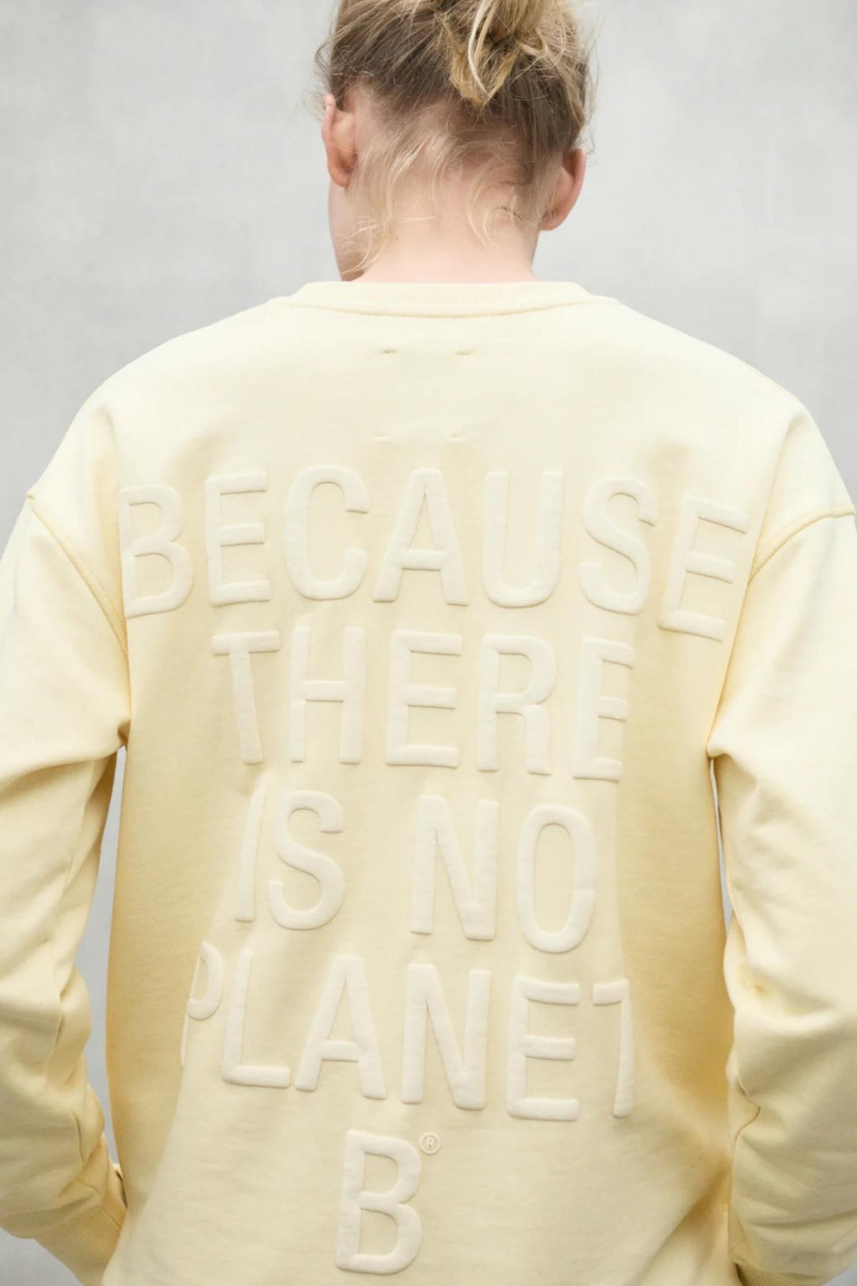 ECOALF STORMALF SWEATSHIRT en color AMARILLO  (3)