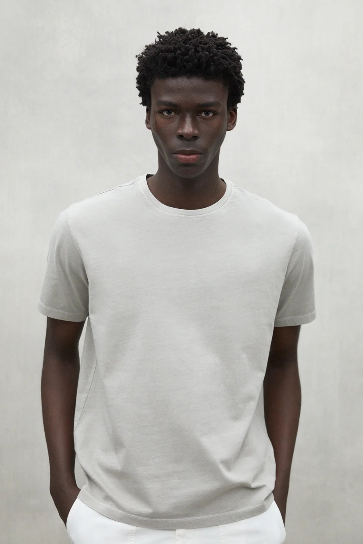 ECOALF EMERALF T- SHIRT MAN en color GRIS  (1)
