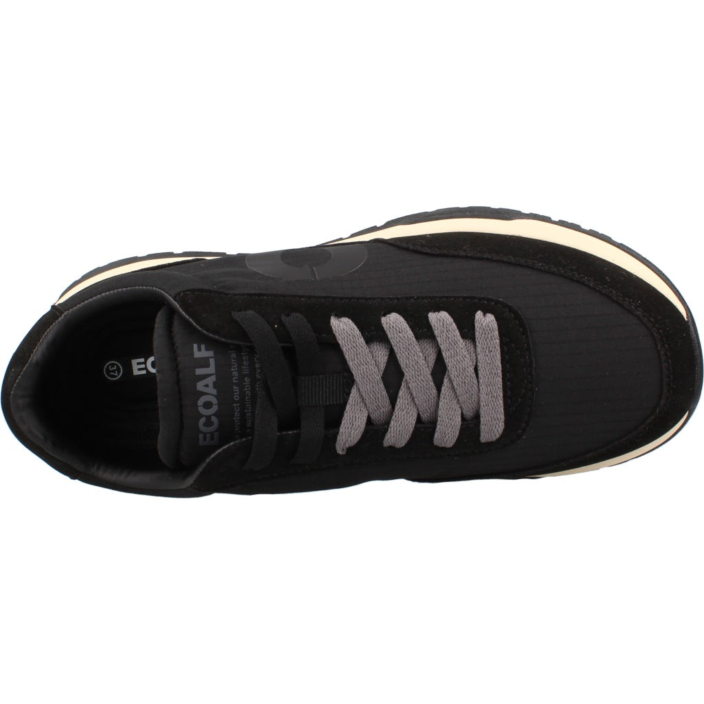 ECOALF MCWSHSNVENTU VENTURA SNEAKER WOM en color NEGRO  (7)
