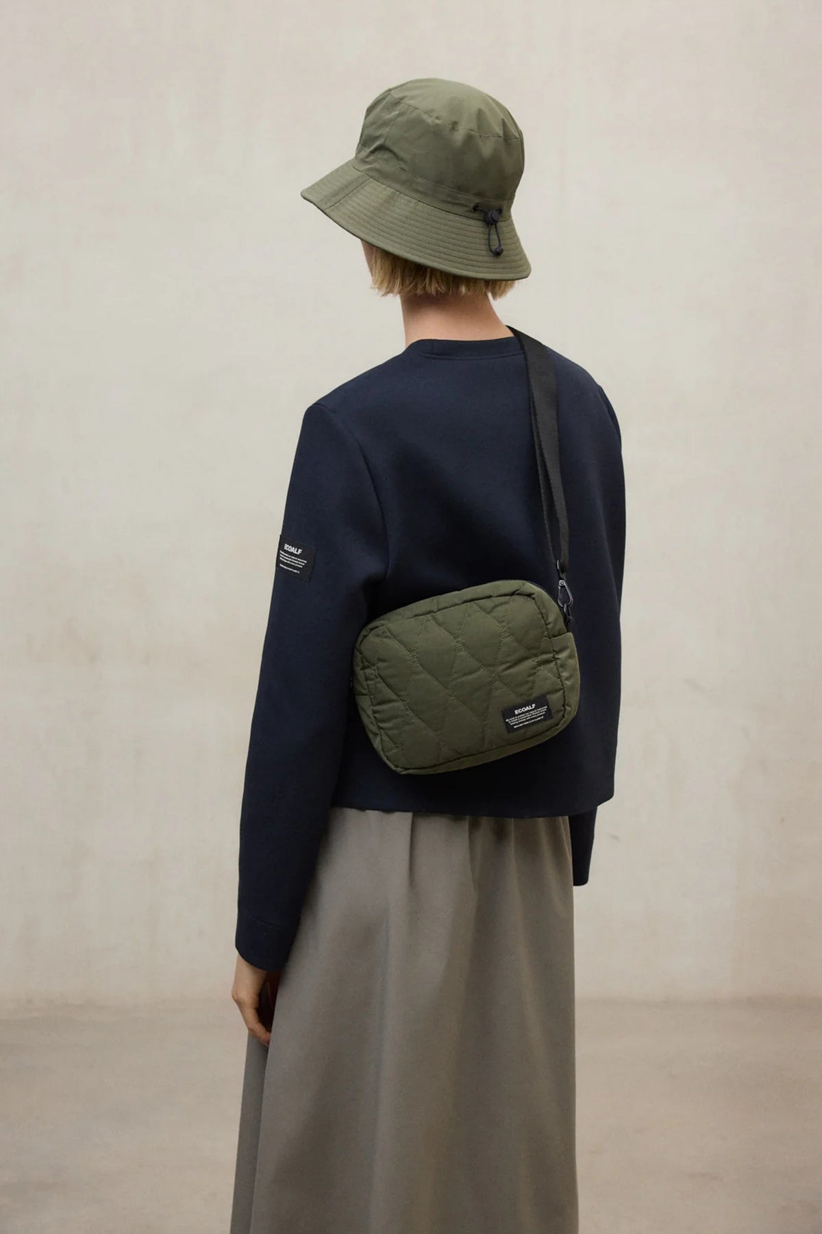 ECOALF FLOCK CROSSBODY en color VERDE  (4)