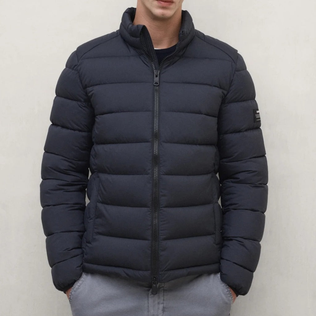 ECOALF MCMGAJKBERET BERET JACKET MAN en color AZUL  (6)