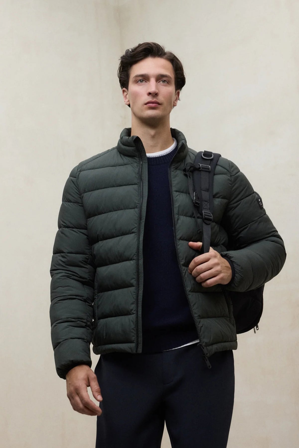 ECOALF BERET en color VERDE  (1)