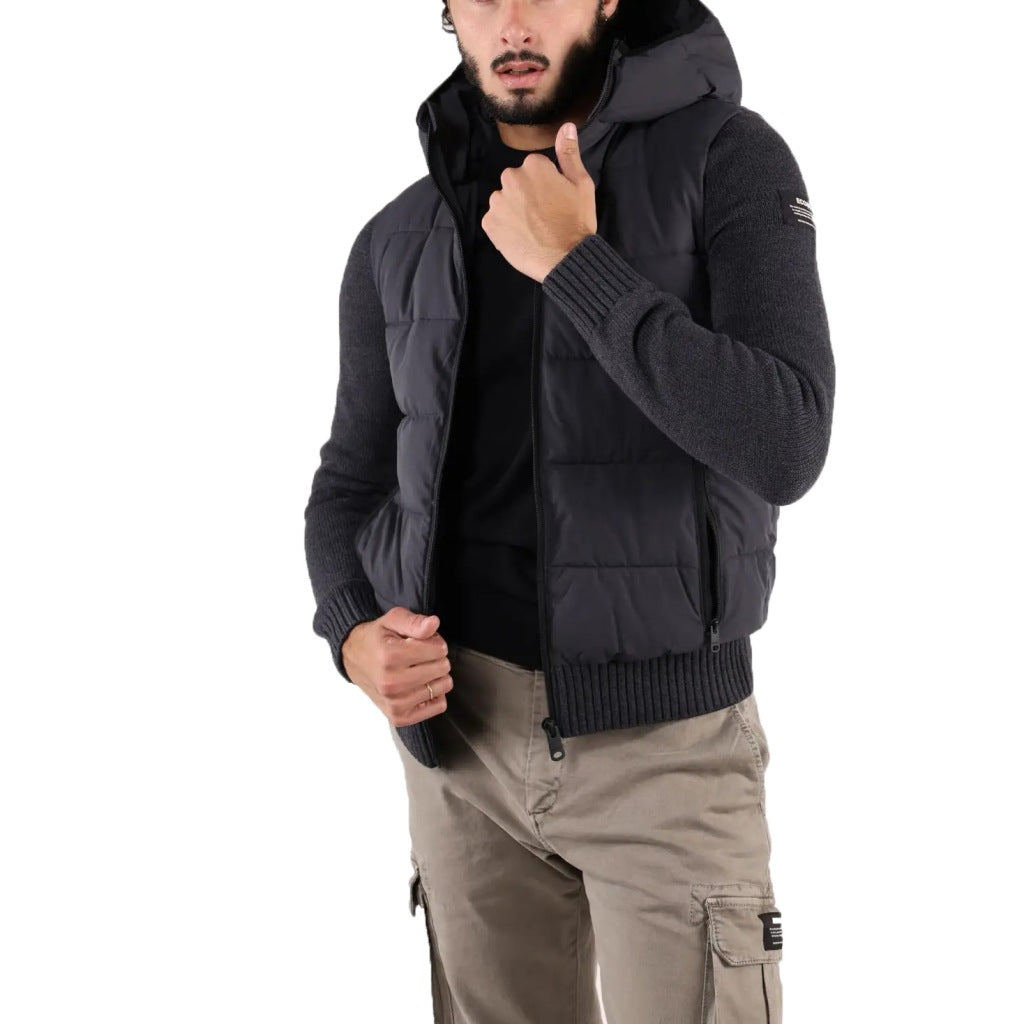 ECOALF BALE HYBRID en color GRIS  (2)