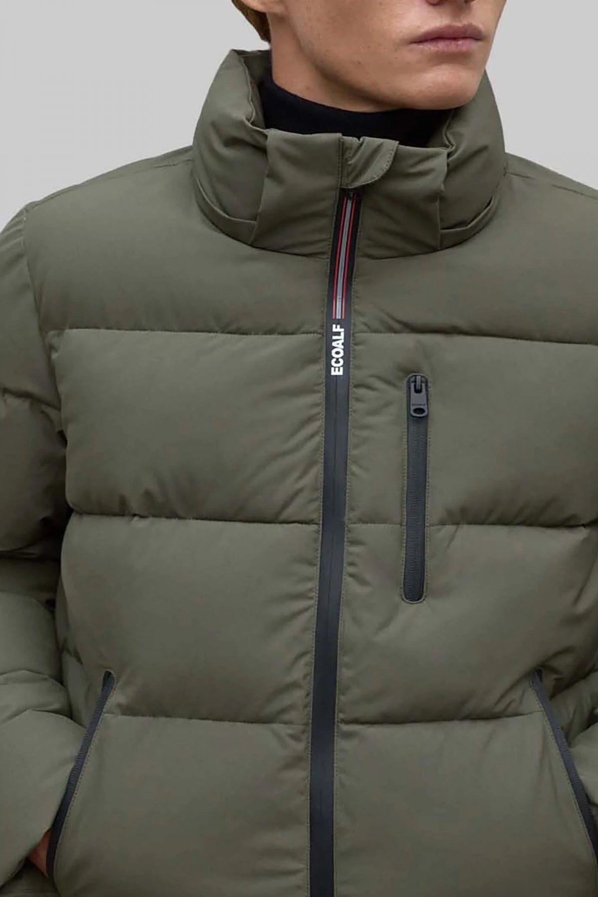 ECOALF  BAZON JACKET  en color VERDE  (3)