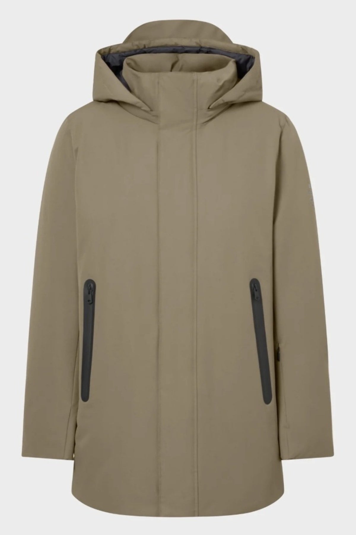 ECOALF PARKO JACKET MAN en color BEIS  (1)