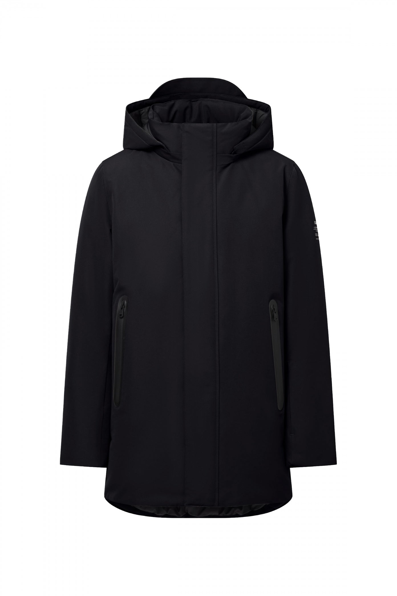 ECOALF PARKO JACKET MAN en color NEGRO  (1)