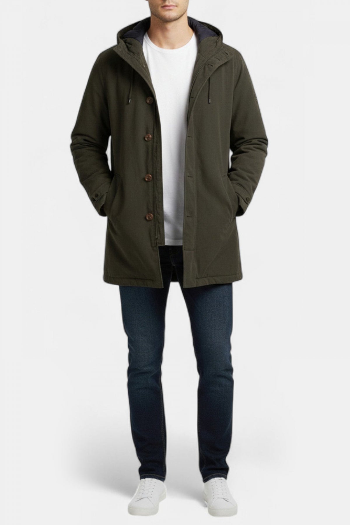 ECOALF TASKA JACKET en color GRIS  (1)