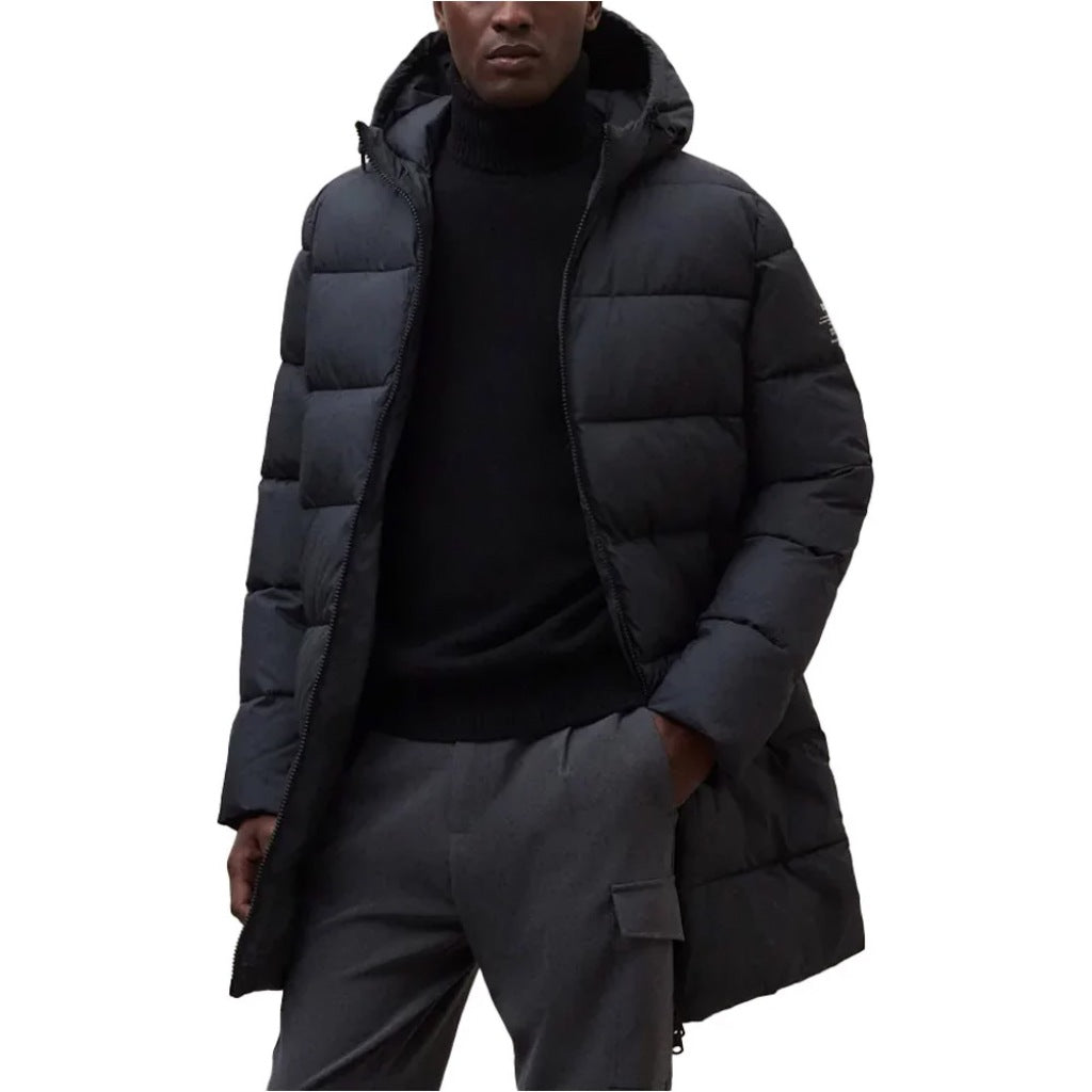 ECOALF VINTAGE JACKET MAN en color NEGRO  (6)