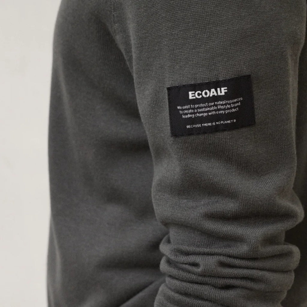 ECOALF MCMGAKNBAYON BAYONA KNIT MAN en color GRIS  (6)