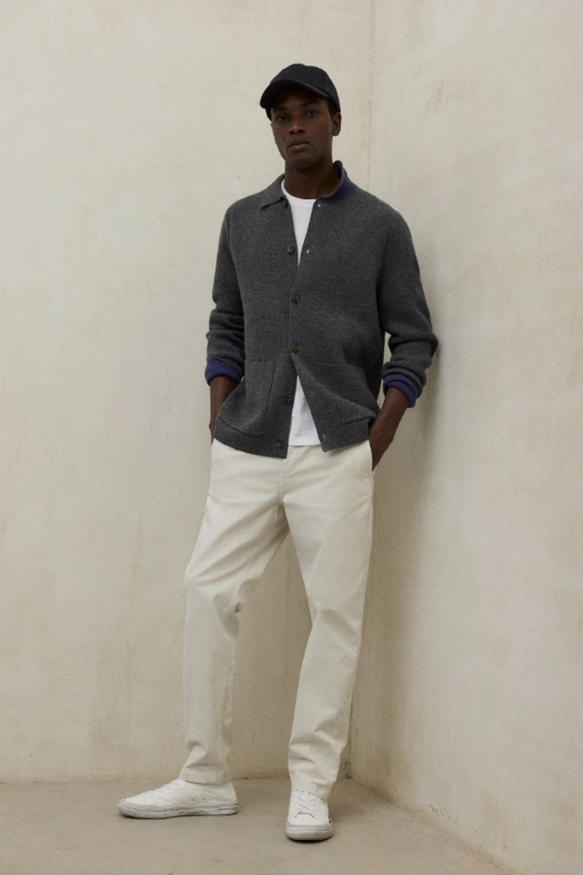 ECOALF  MOROTO KNIT  en color GRIS  (4)