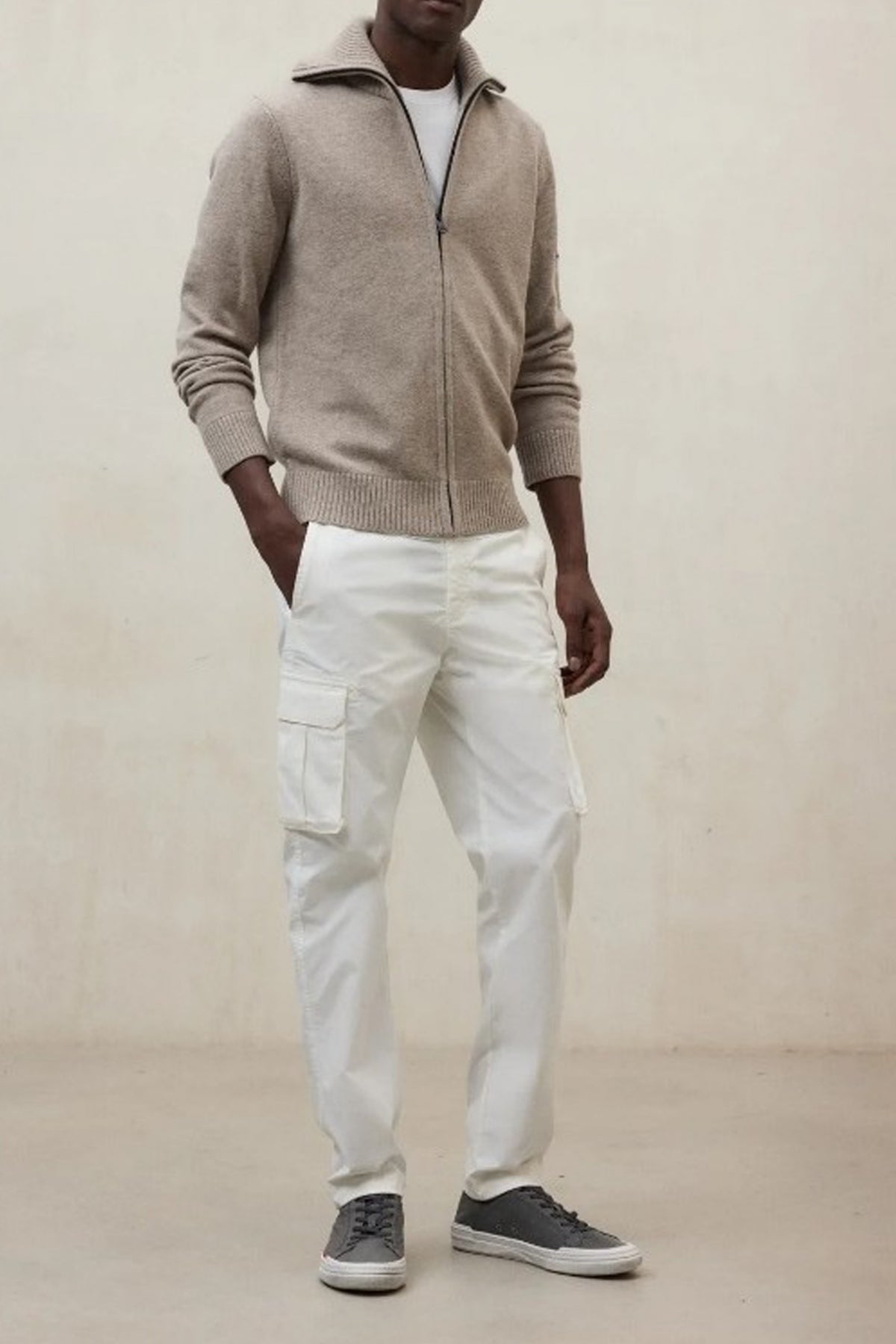 ECOALF SASA KNIT en color BEIS  (4)