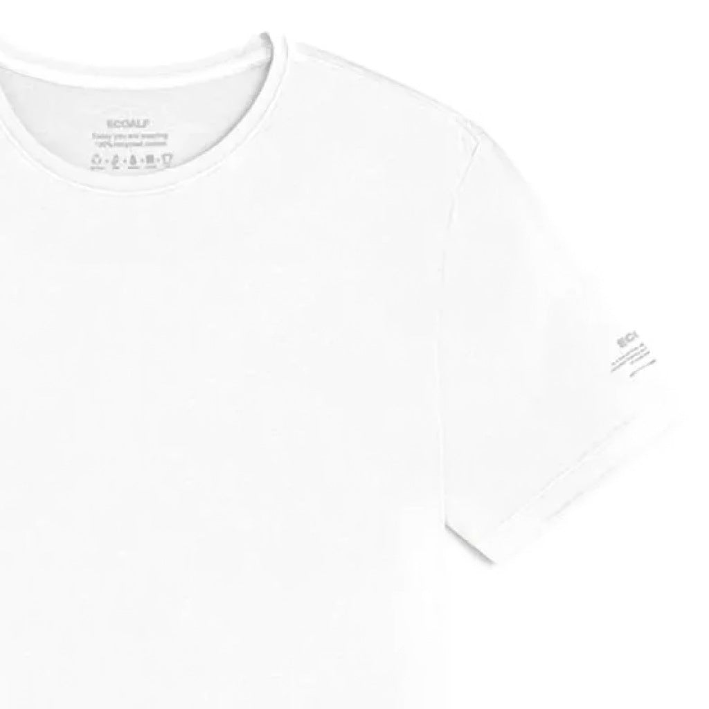 ECOALF VENT T-SHIRT MAN en color BLANCO  (4)