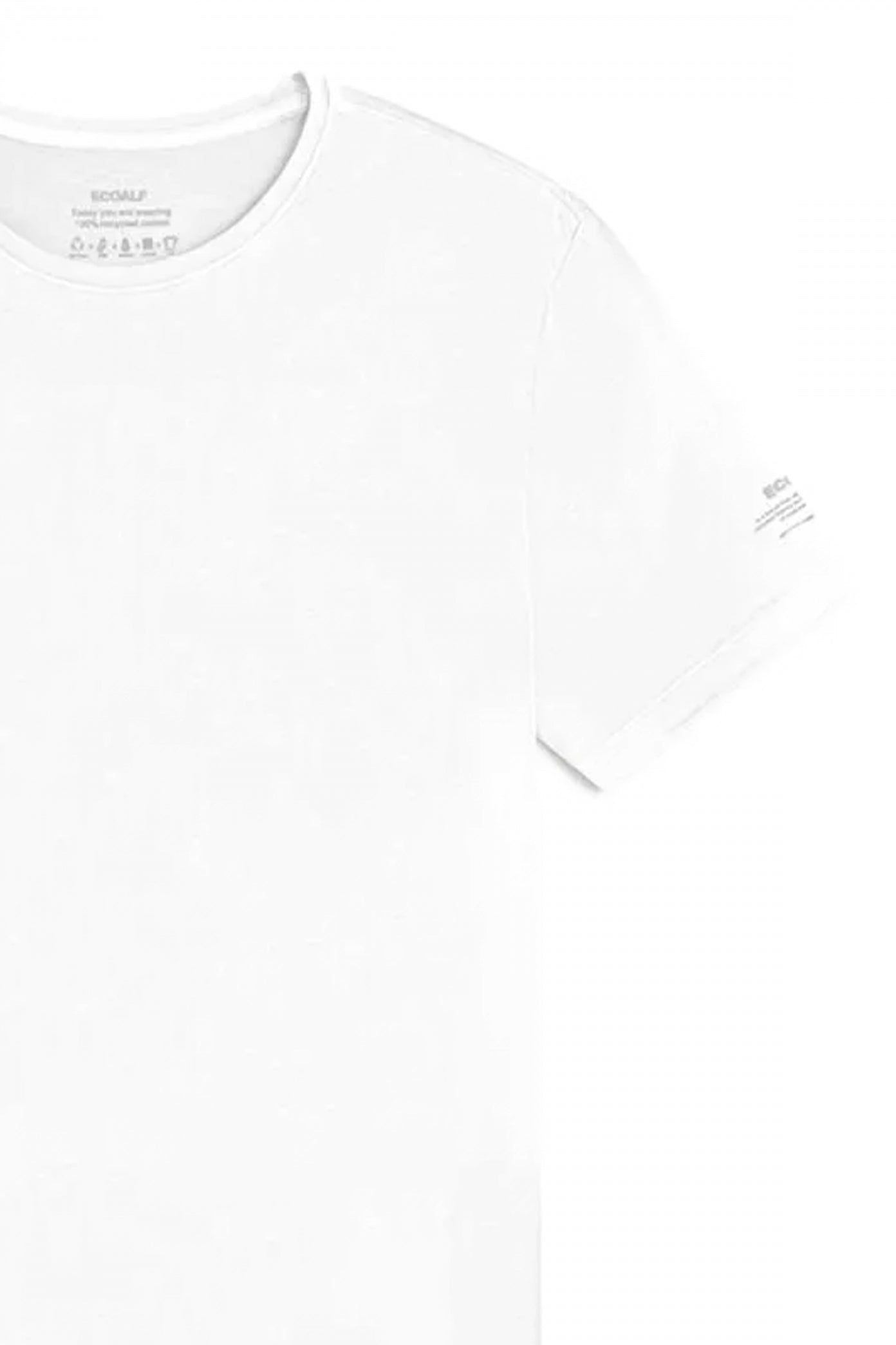 ECOALF VENT T-SHIRT MAN en color BLANCO  (2)