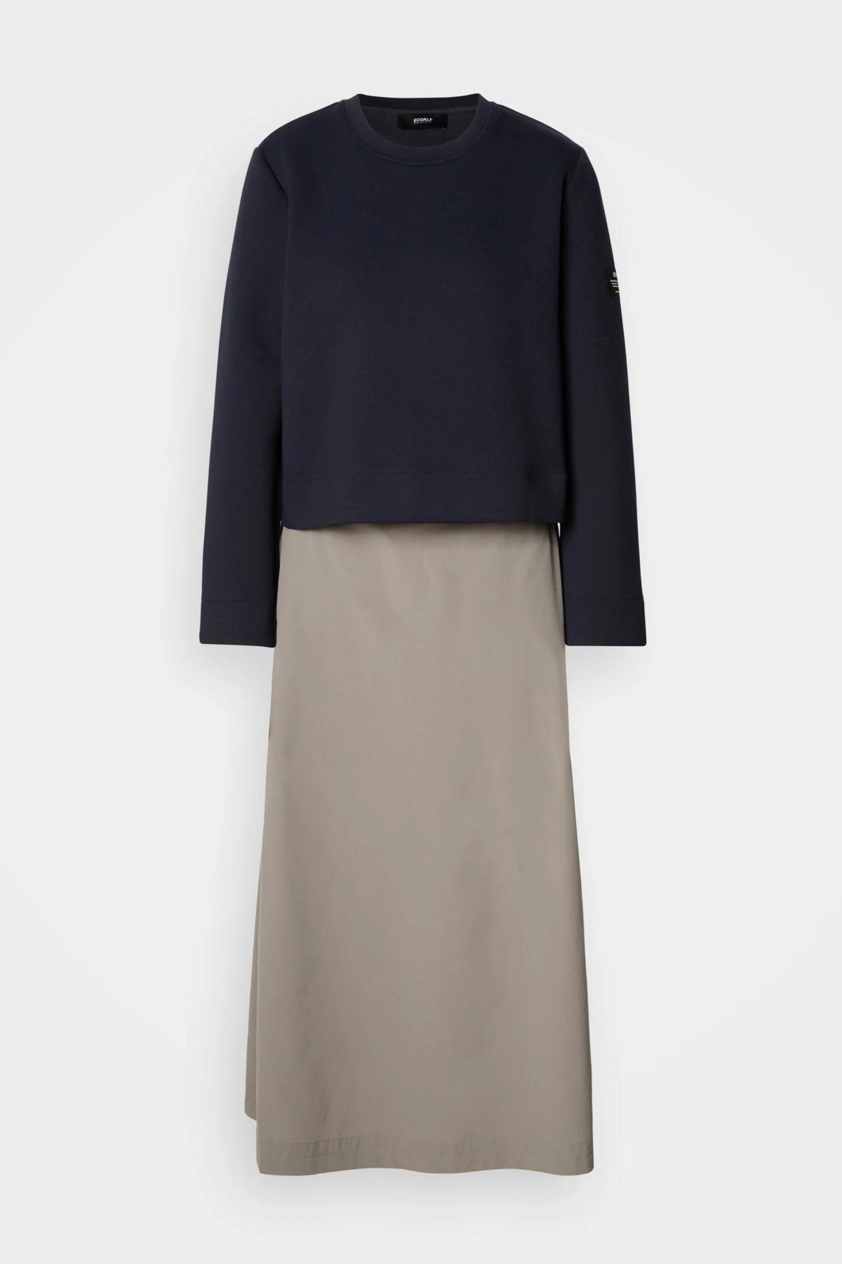 ECOALF MORGAN DRESS en color AZUL  (2)