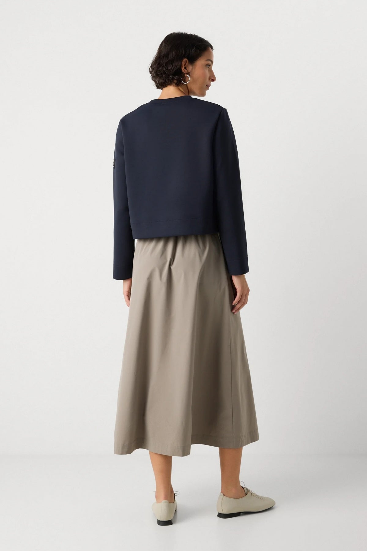 ECOALF MORGAN DRESS en color AZUL  (3)