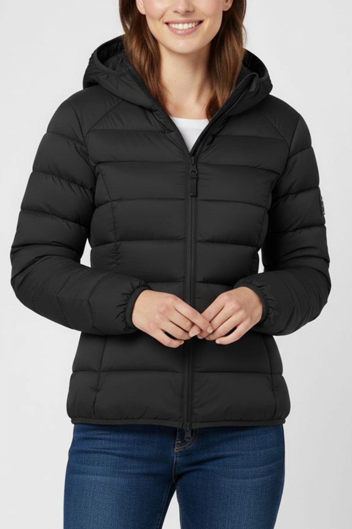 ECOALF ASPENALF JACKET en color NEGRO  (1)