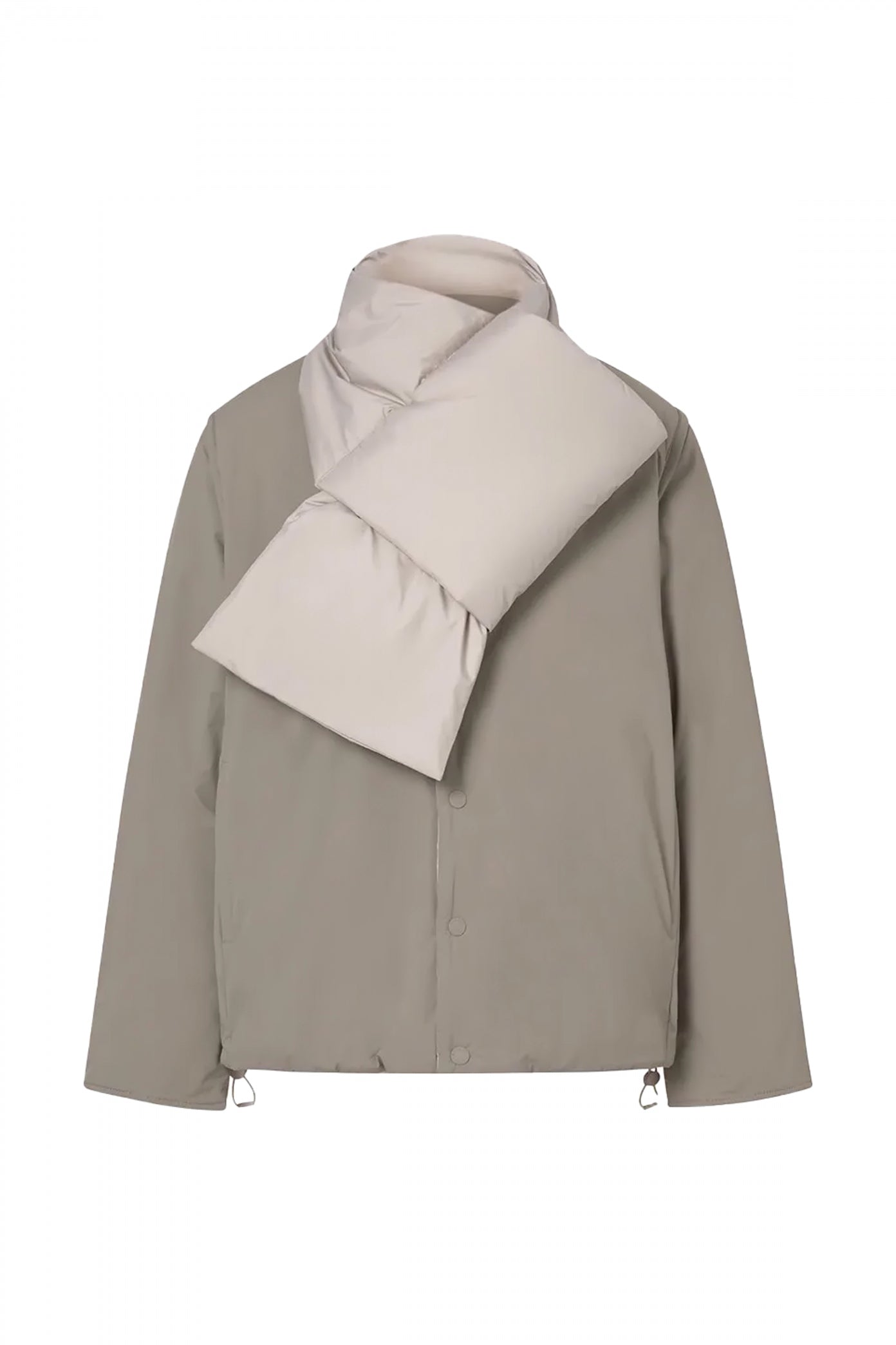 ECOALF GERES JACKET WOMAN en color BEIS  (1)