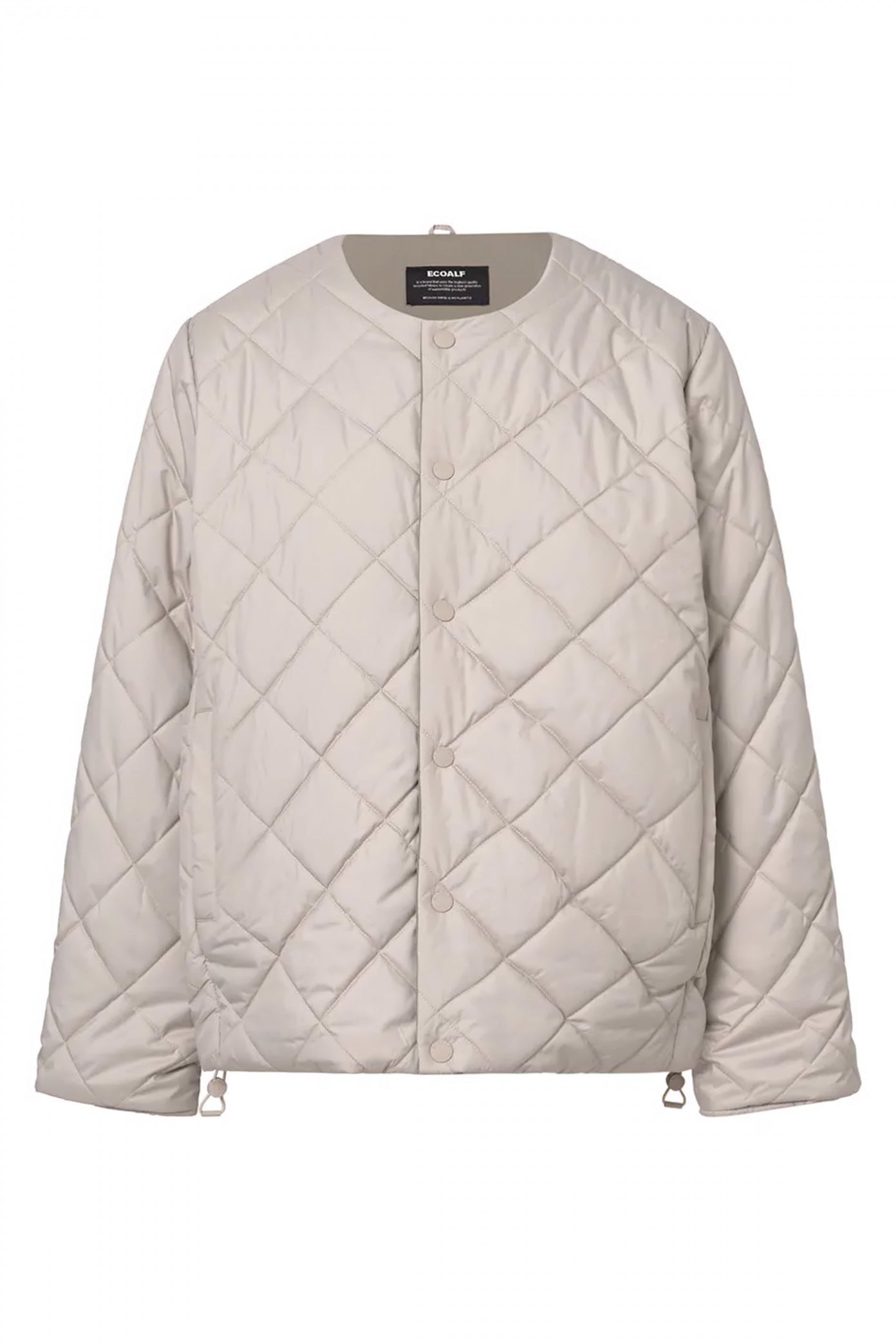 ECOALF GERES JACKET WOMAN en color BEIS  (3)