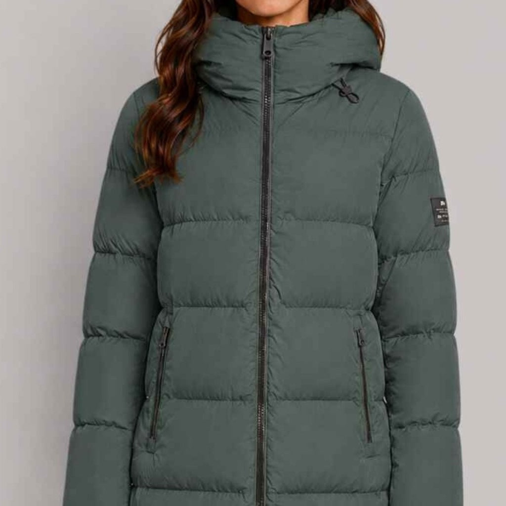 ECOALF MCWGAJKMANLI MANLIE JACKET WOMA en color VERDE  (4)