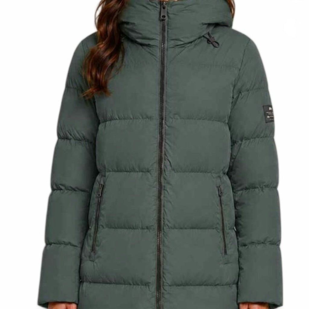 ECOALF MCWGAJKMANLI MANLIE JACKET WOMA en color VERDE  (6)