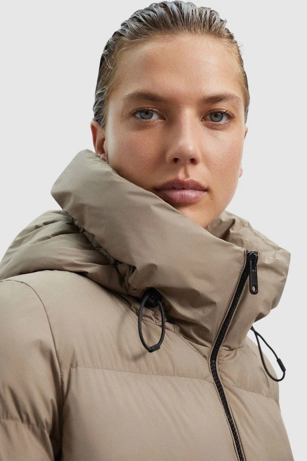 ECOALF MCWGAJKMANLI MANLIE JACKET WOMA en color BEIS  (3)