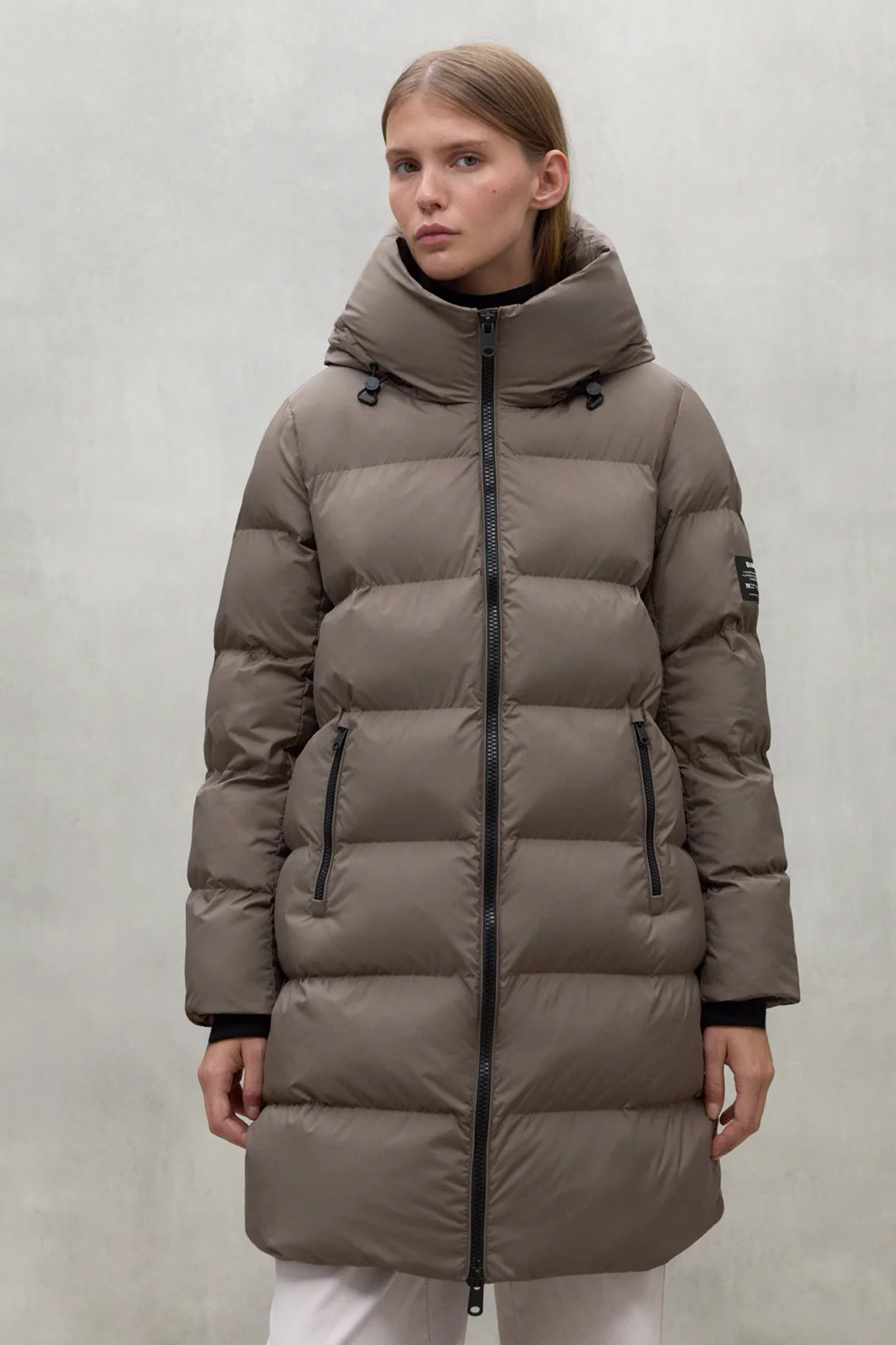 ECOALF  MANLIE JACKET WOMA  en color BEIS  (3)