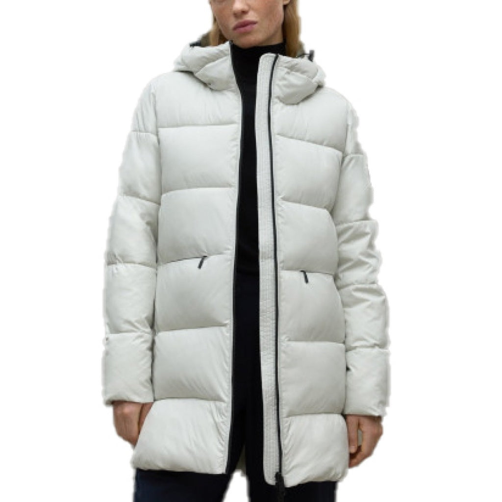 ECOALF MARANGU JACKET WOM en color BLANCO  (3)