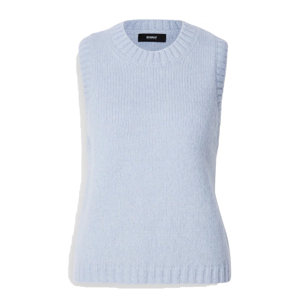 ECOALF  MAPLE KNIT WOMAN  en color AZUL  (4)