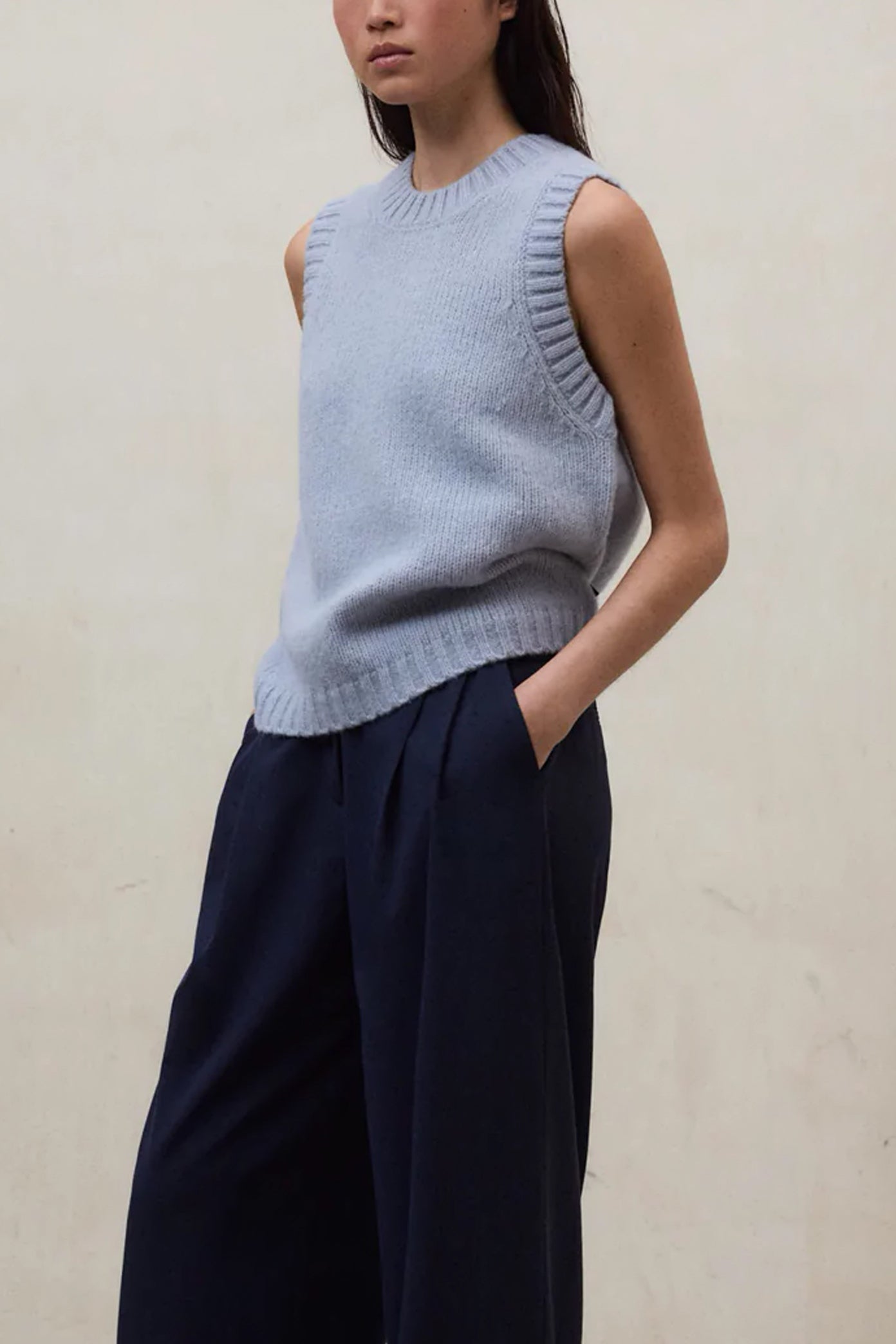ECOALF  MAPLE KNIT WOMAN  en color AZUL  (1)
