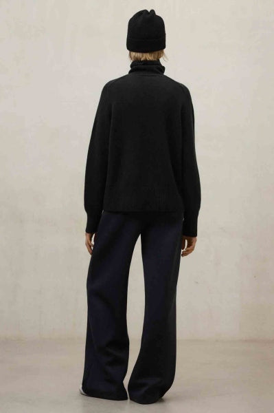 ECOALF ARDA PANTS WOMAN en color NEGRO  (3)