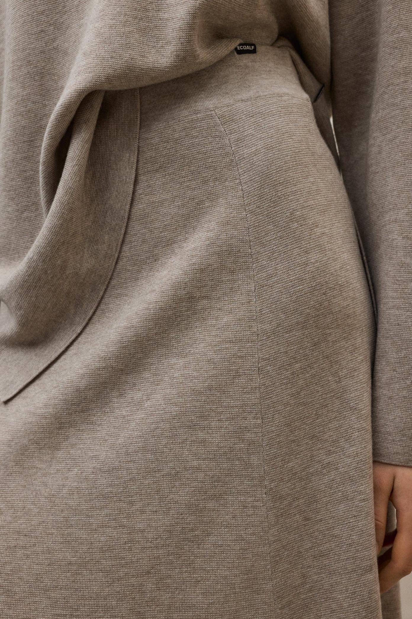 ECOALF  IMA SKIRT WOMAN  en color BEIS  (3)