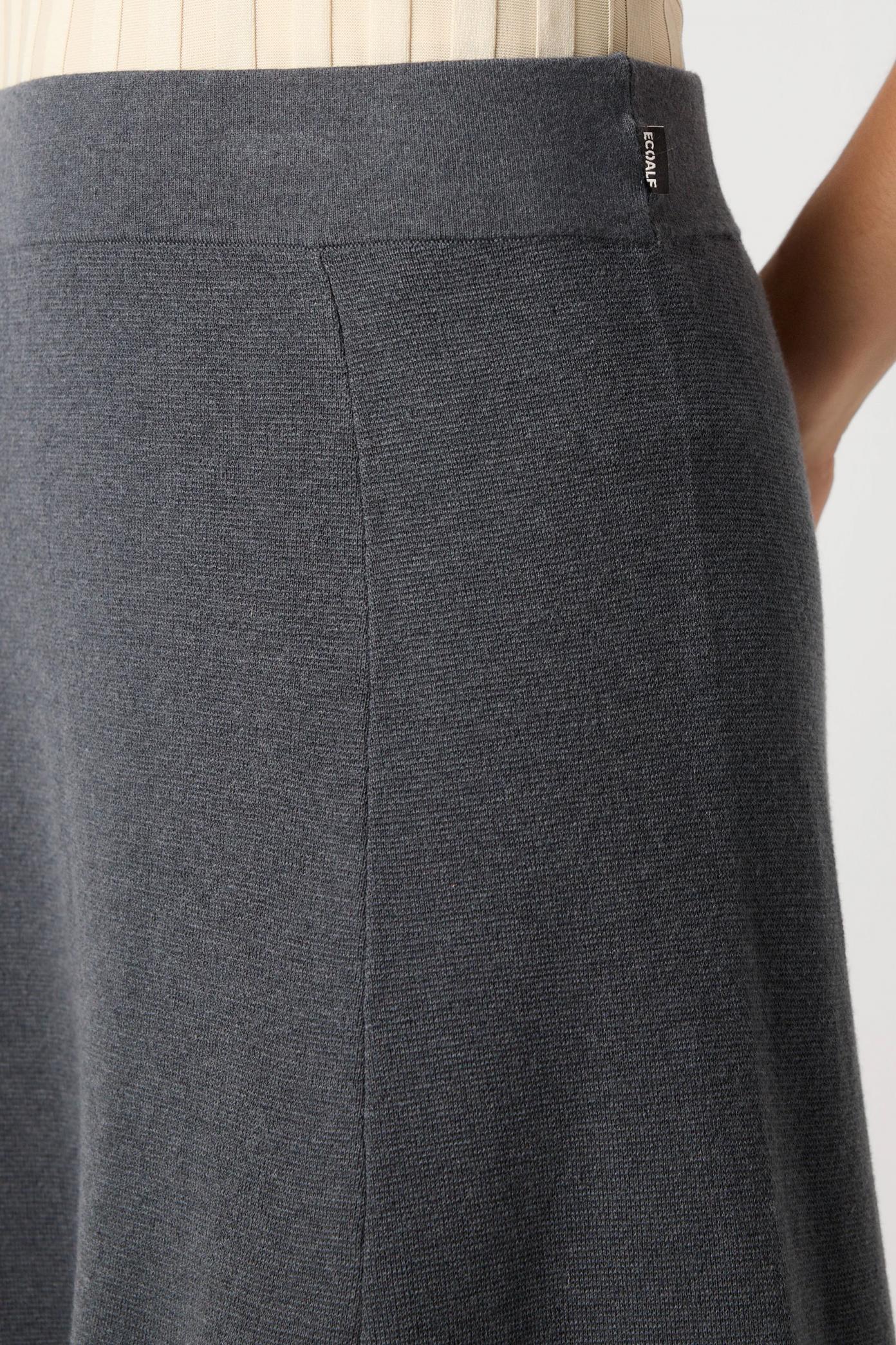 ECOALF  IMA SKIRT WOMAN  en color GRIS  (3)