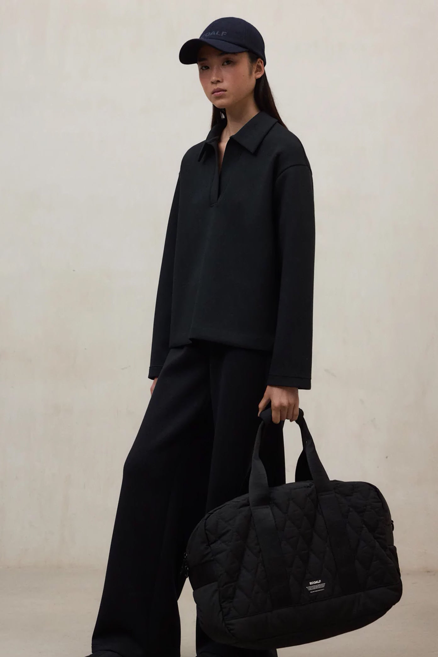 ECOALF GRANADELLA SWEATSH en color NEGRO  (1)