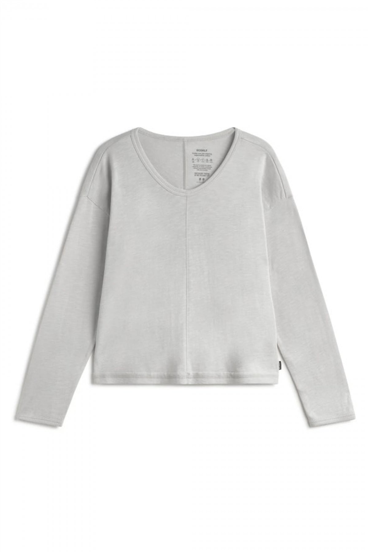 ECOALF ADRAGA T-SHIRT en color BEIS  (2)