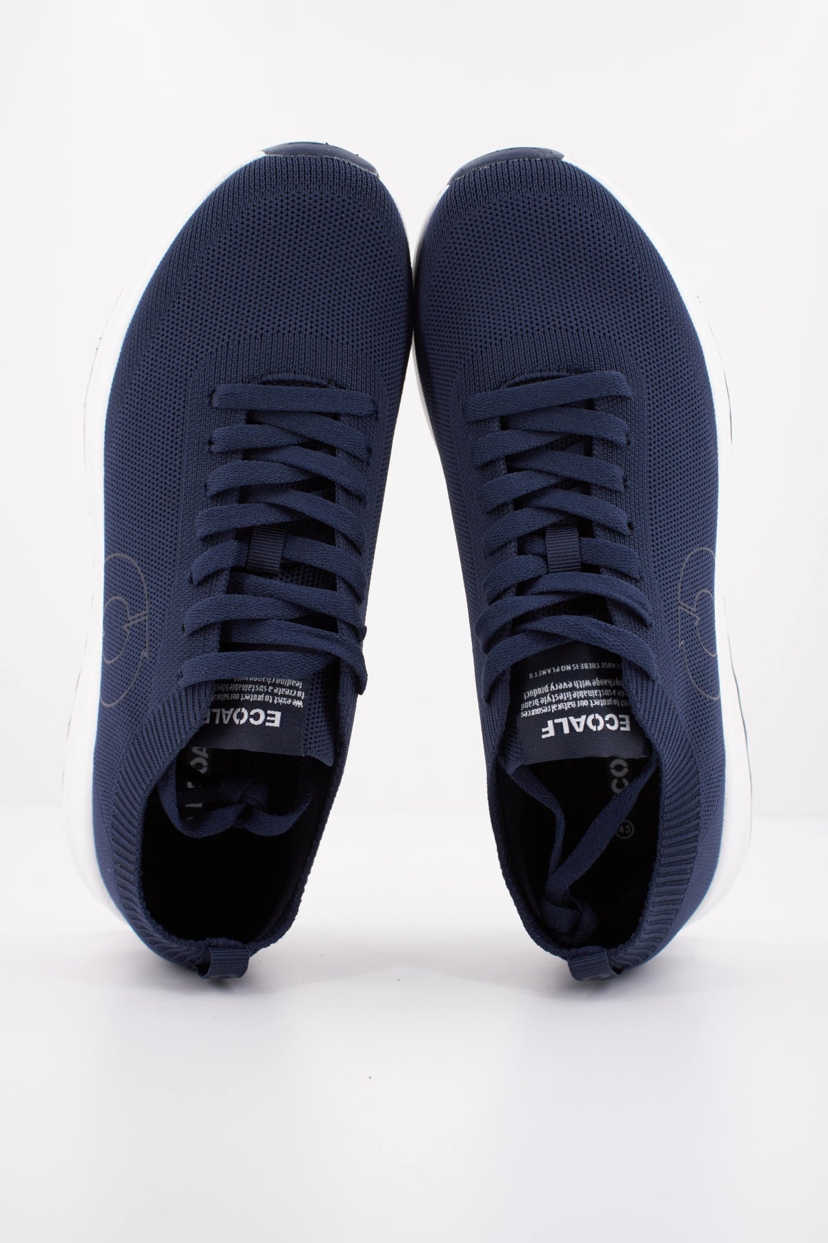 ECOALF CONDE KNIT PLAIN en color AZUL  (3)