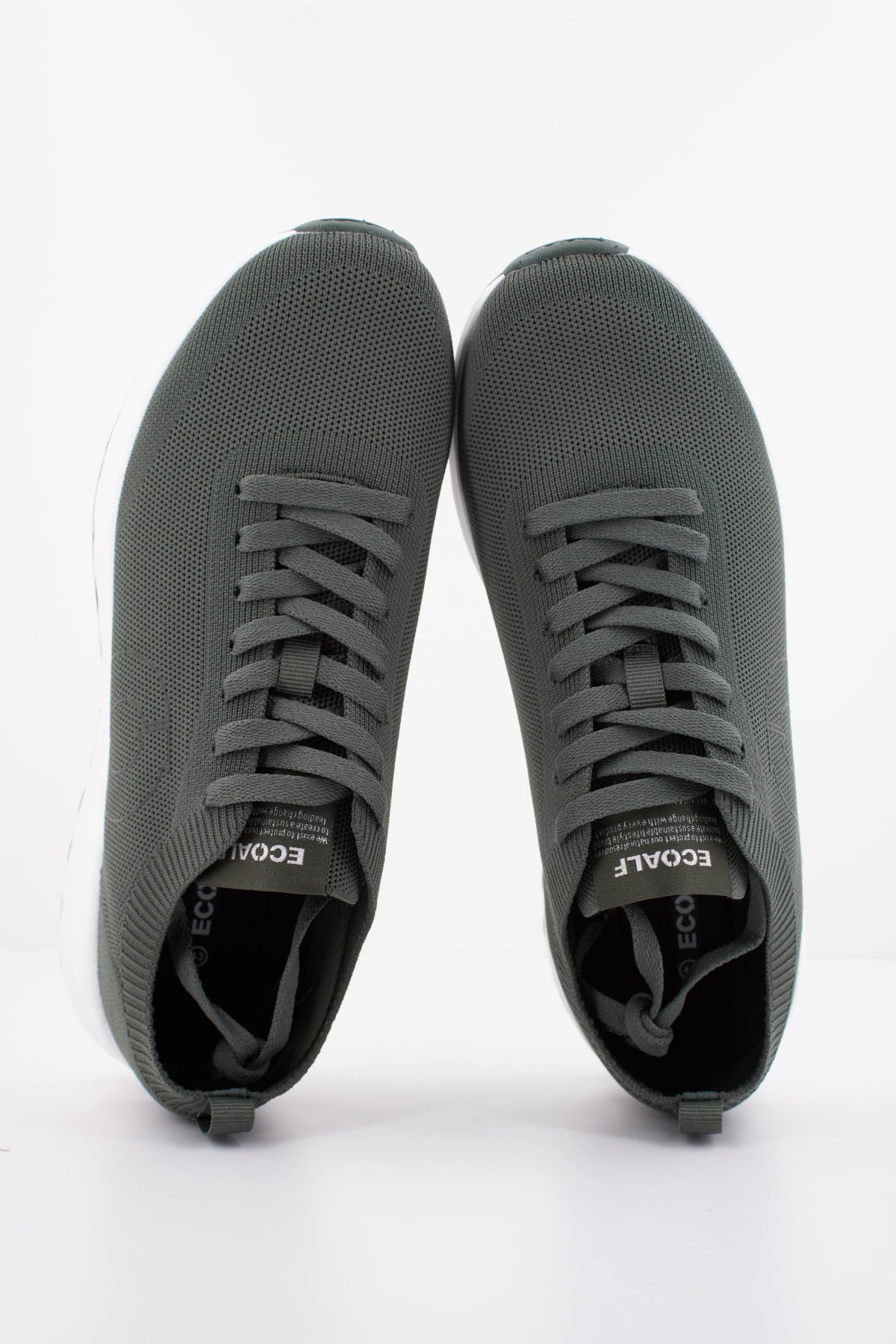 ECOALF CONDE KNIT PLAIN en color VERDE  (3)
