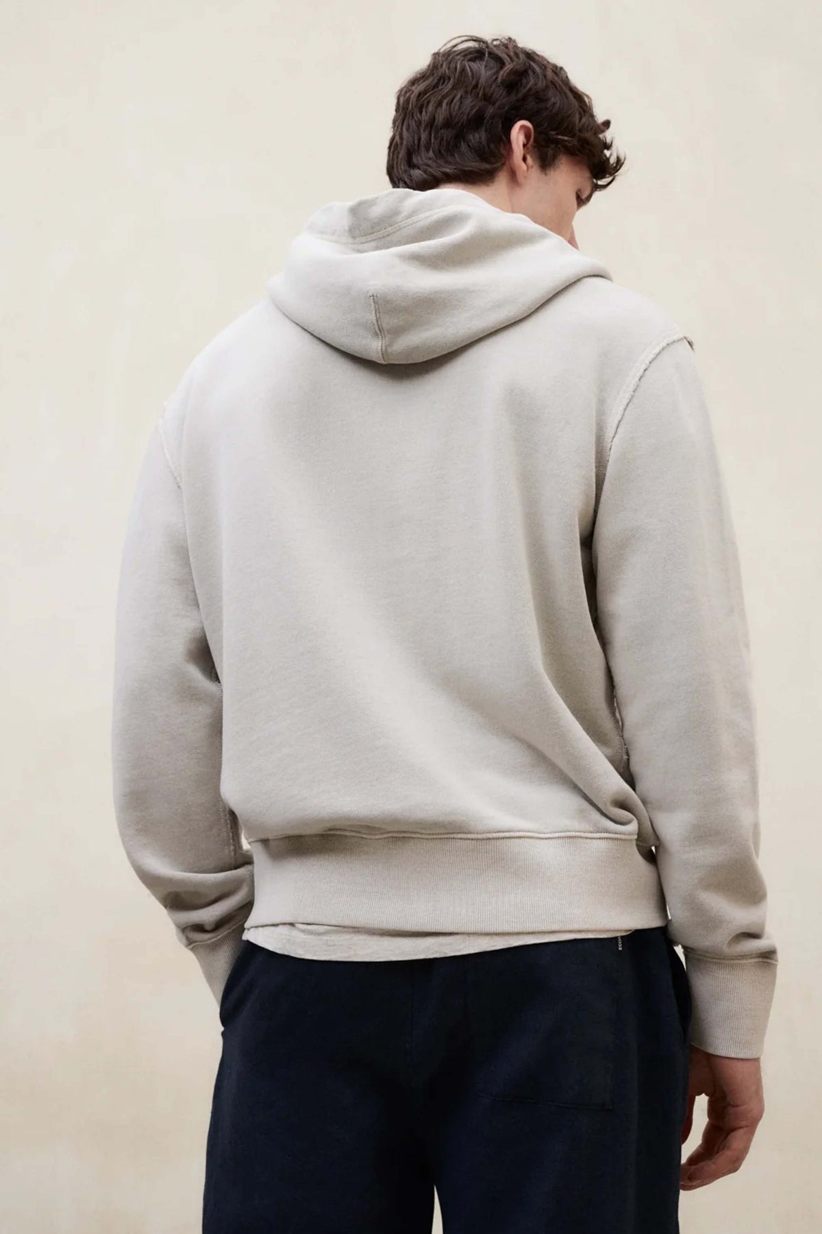 ECOALF  RENA SWEATSHIRT MAN  en color BEIS  (2)