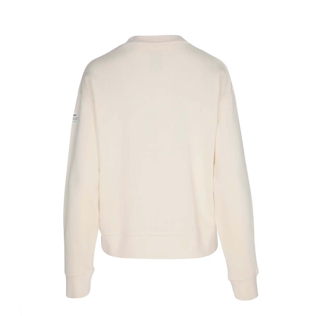 ECOALF GODOY SWEATSHIRT WOMEN en color BEIS  (5)