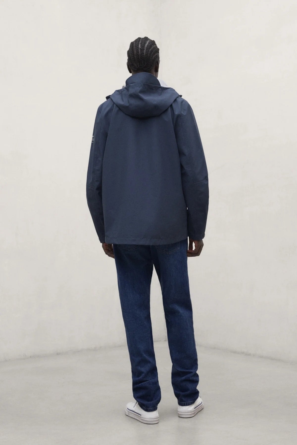 ECOALF DILUVIO JACKET en color AZUL  (2)