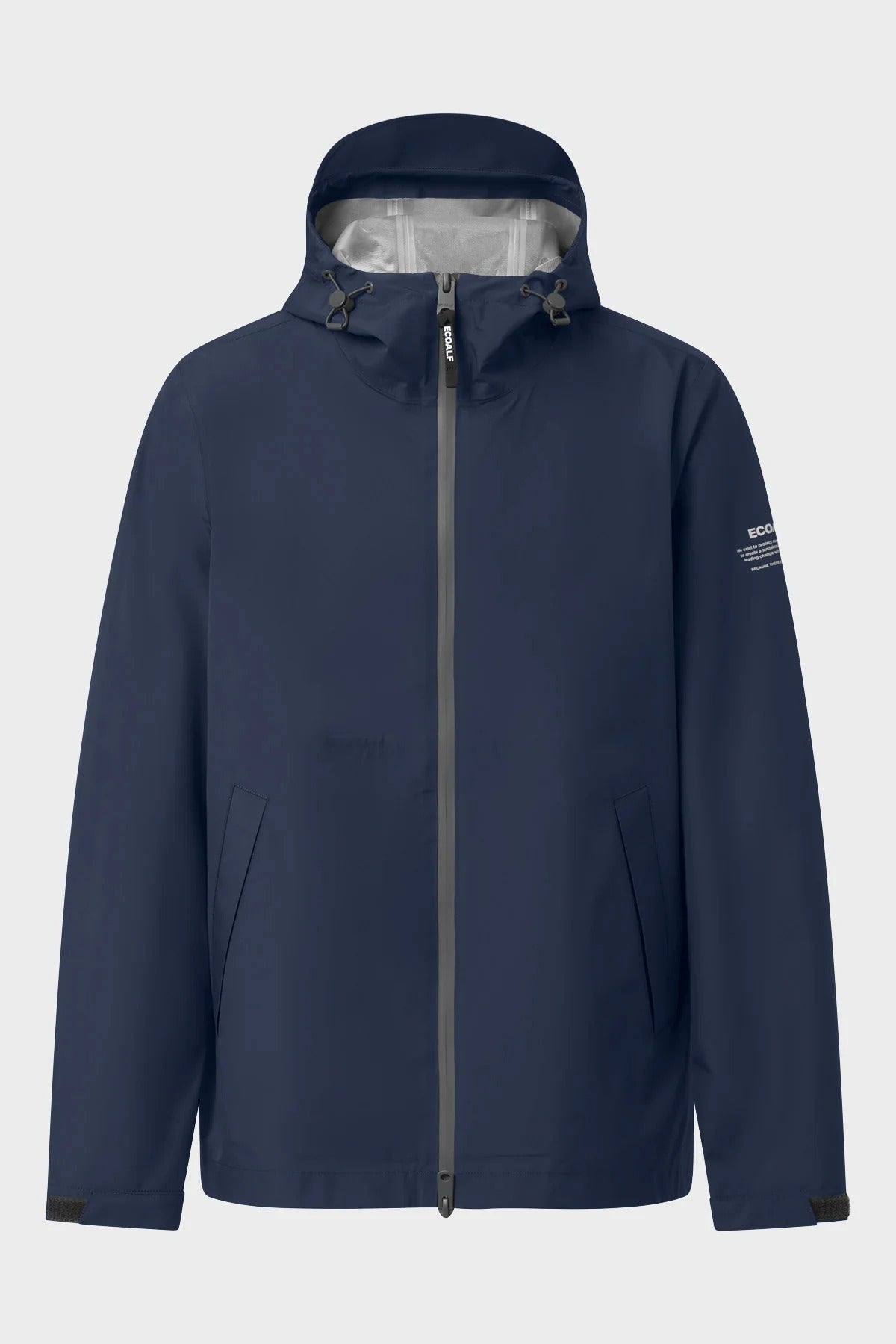 ECOALF DILUVIO JACKET en color AZUL  (4)