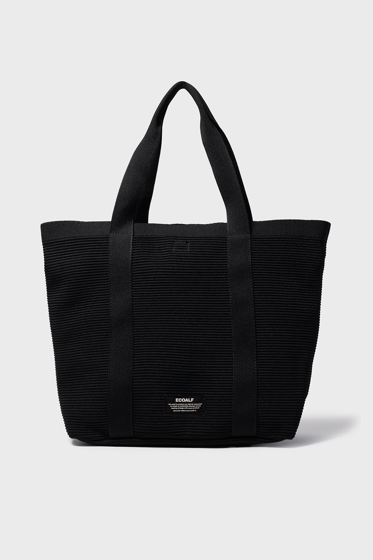ECOALF TIKA SHOPPER OTTO en color NEGRO  (1)