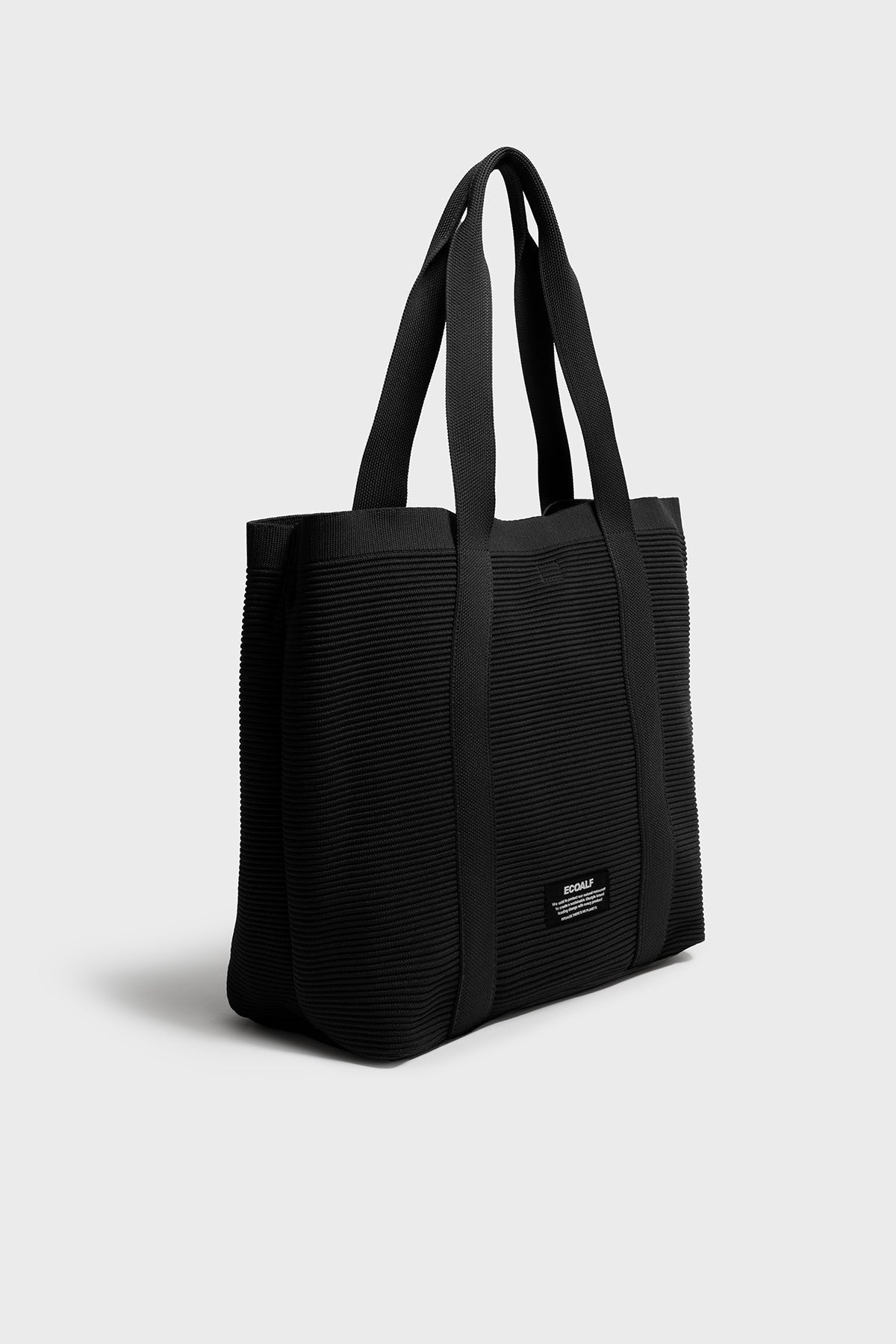 ECOALF TIKA SHOPPER OTTO en color NEGRO  (2)
