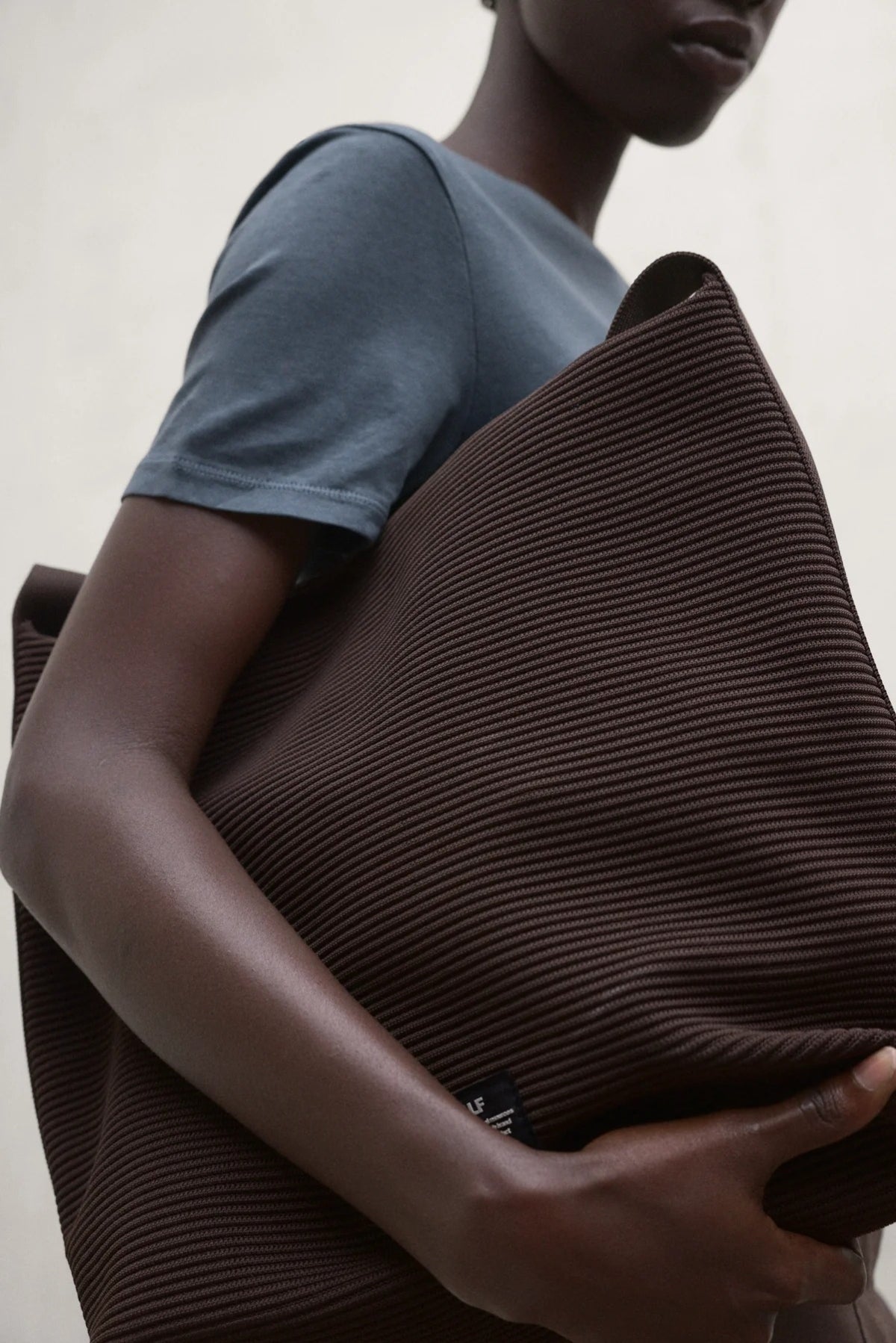 ECOALF TIKA SHOPPER OTTO en color MARRON  (1)