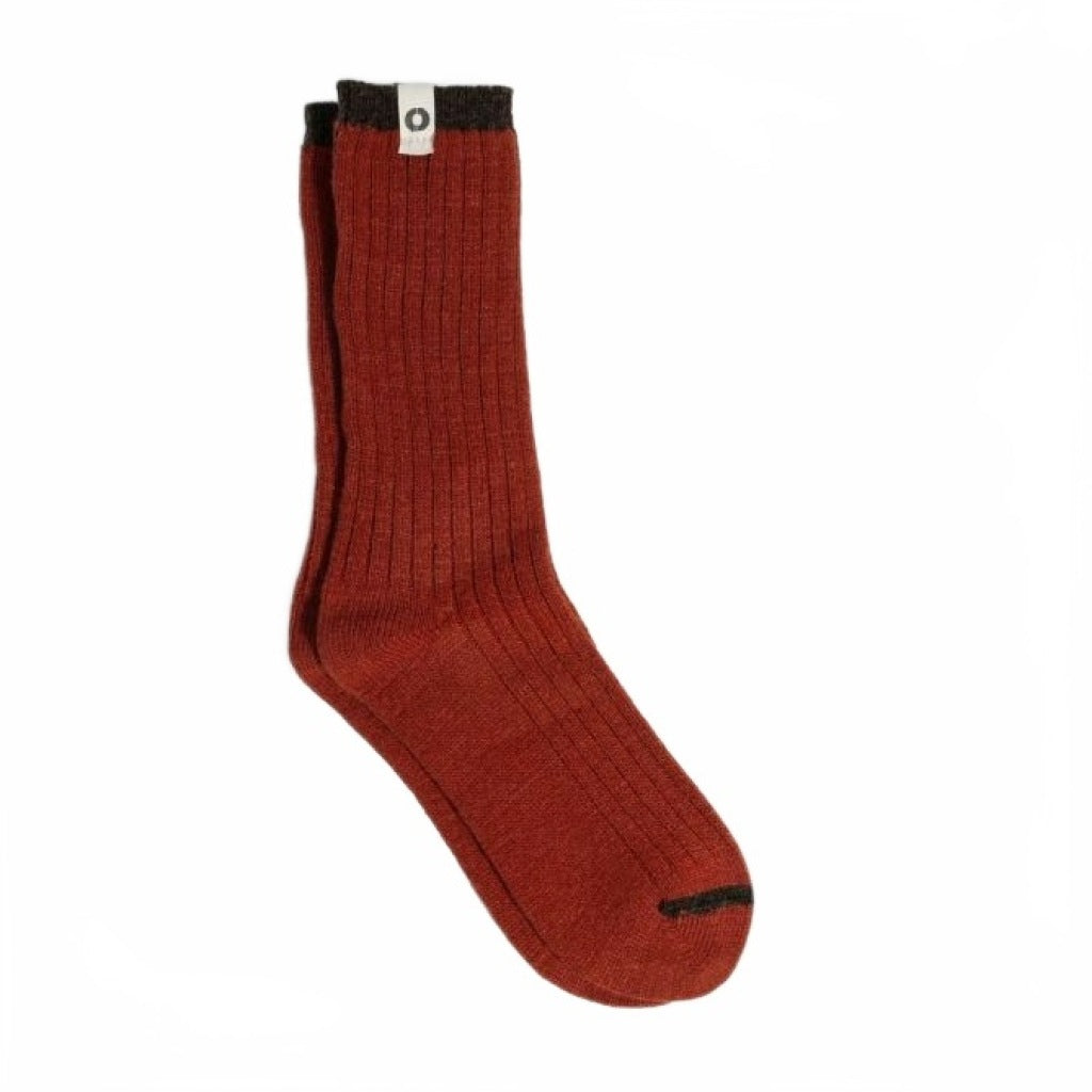 ECOALF CONTRASTE HIGH MCMACSXCONTH en color ROJO  (4)